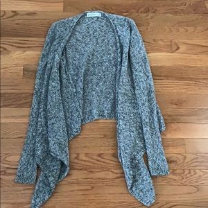 Gray Abercrombie kids sweater